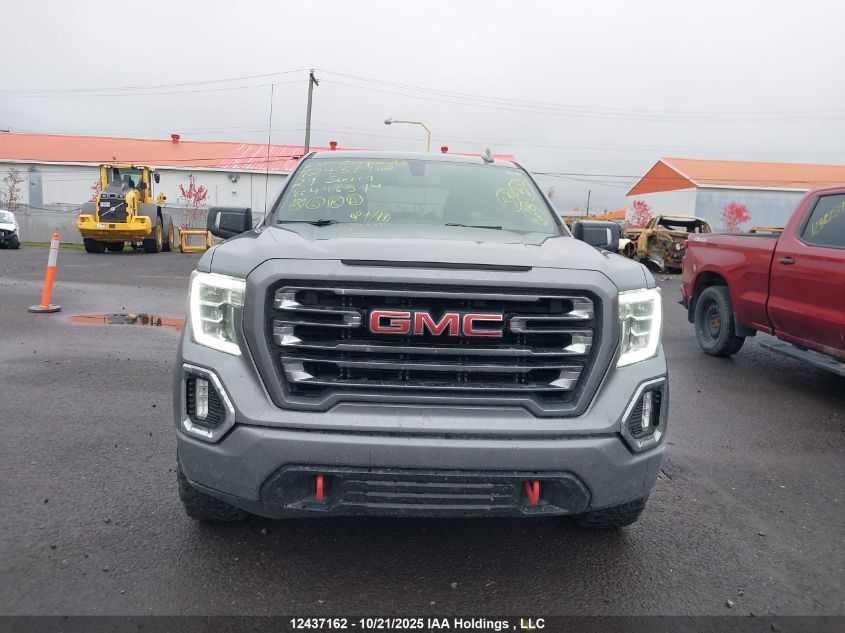2021 GMC Sierra 1500 At4 VIN: 1GTP9EEL4MZ446514 Lot: 12437162