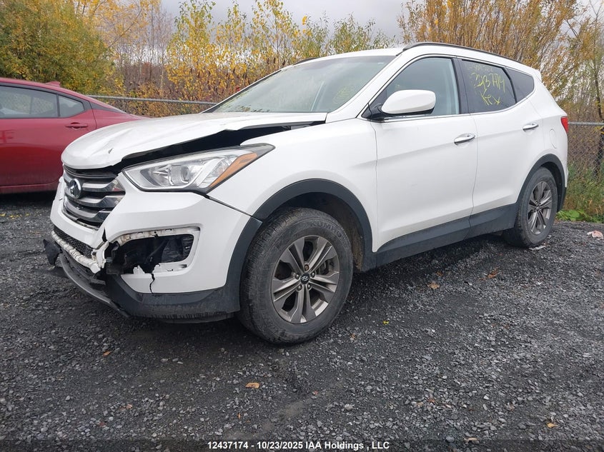 5XYZT3LB2GG309762 2016 HYUNDAI SANTA FE photo no. 2