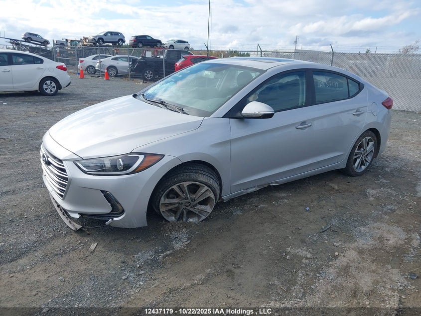KMHD84LF6HU176648 2017 HYUNDAI ELANTRA photo no. 2