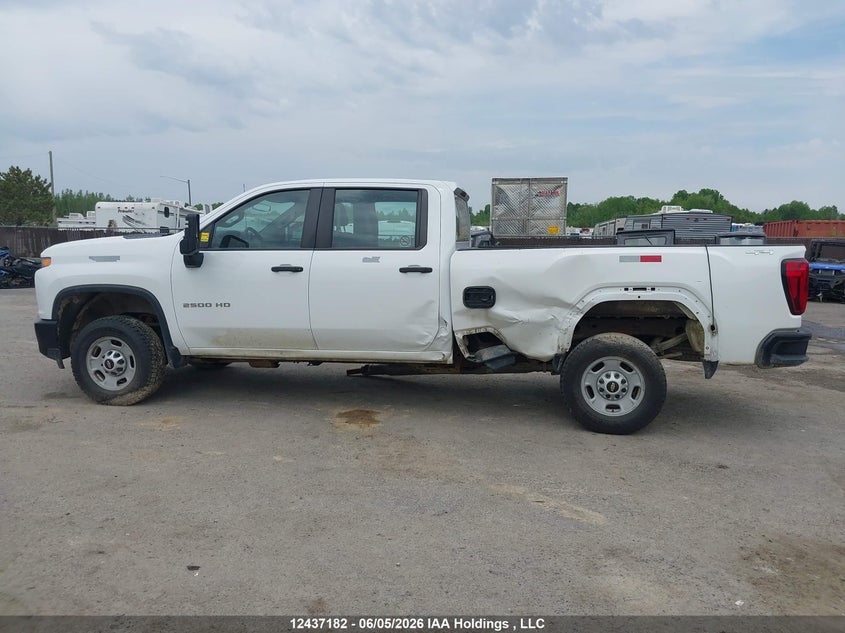2022 Chevrolet Silverado 2500Hd Work Truck VIN: 1GB4YLE72NF351583 Lot: 12437182