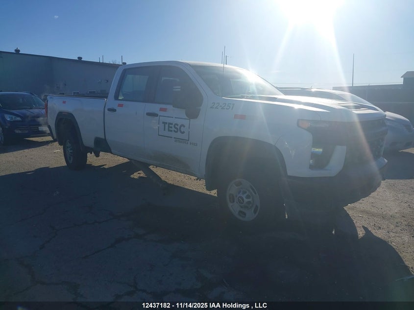 2022 Chevrolet Silverado 2500Hd Work Truck VIN: 1GB4YLE72NF351583 Lot: 12437182