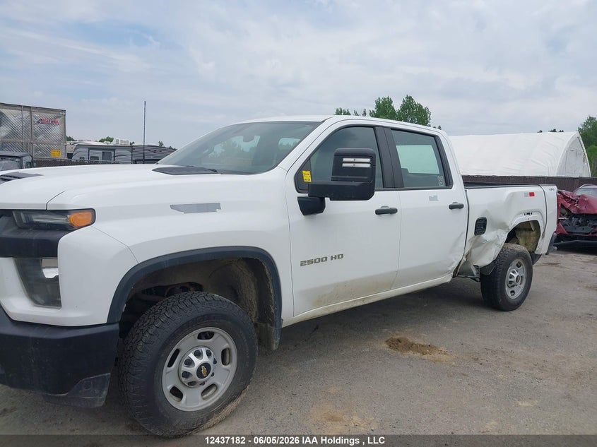 2022 Chevrolet Silverado 2500Hd Work Truck VIN: 1GB4YLE72NF351583 Lot: 12437182