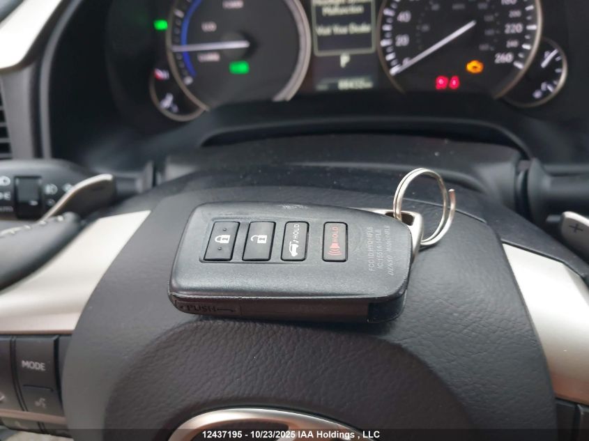 2022 Lexus Rx 450H VIN: 2T2JGMDA1NC080394 Lot: 12437195