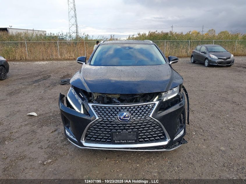 2022 Lexus Rx 450H VIN: 2T2JGMDA1NC080394 Lot: 12437195