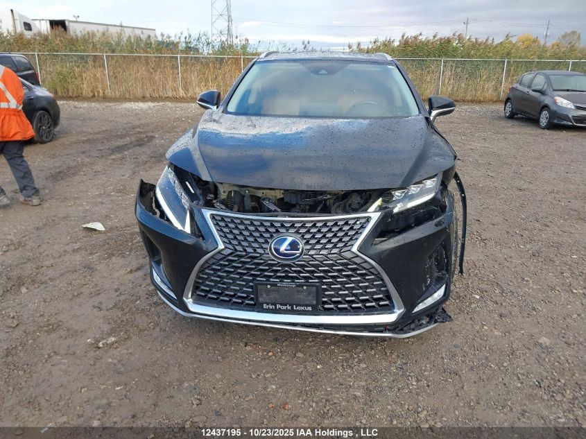 2022 Lexus Rx 450H VIN: 2T2JGMDA1NC080394 Lot: 12437195