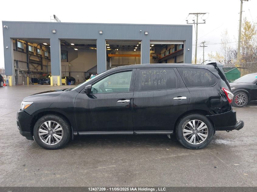 2018 Nissan Pathfinder S/Sv/Sl/Platinum VIN: 5N1DR2MN4JC645268 Lot: 12437209