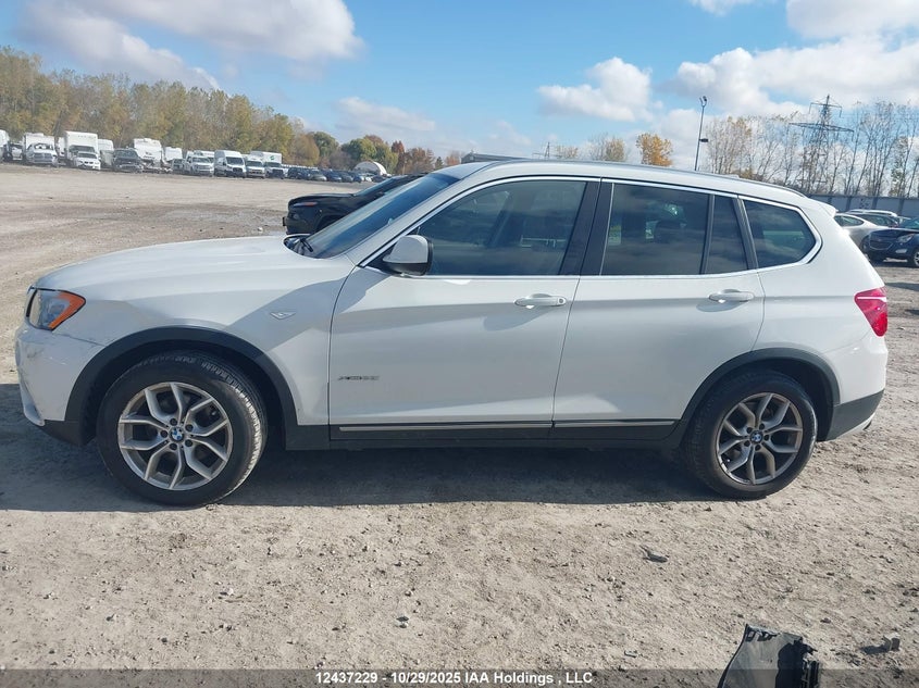 2013 BMW X3 xDrive28I VIN: 5UXWX9C51D0D02664 Lot: 12437229