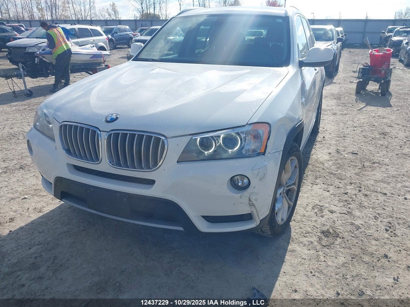 5UXWX9C51D0D02664 2013 BMW X3 photo no. 2