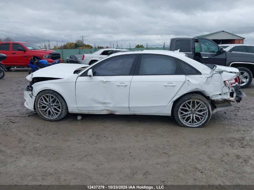 2012 Audi A4 Premium VIN: WAUDFCFL5CN001751 Lot: 12437279