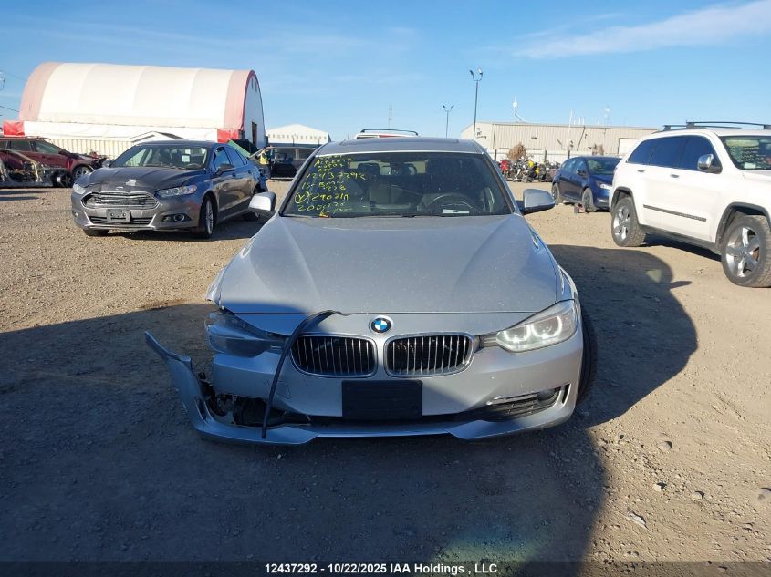 2015 BMW 328 D xDrive VIN: WBA3D5C57FK290219 Lot: 12437292