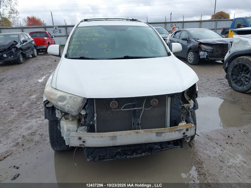 2012 Toyota Highlander Se VIN: 5TDBK3EH1CS131698 Lot: 12437296