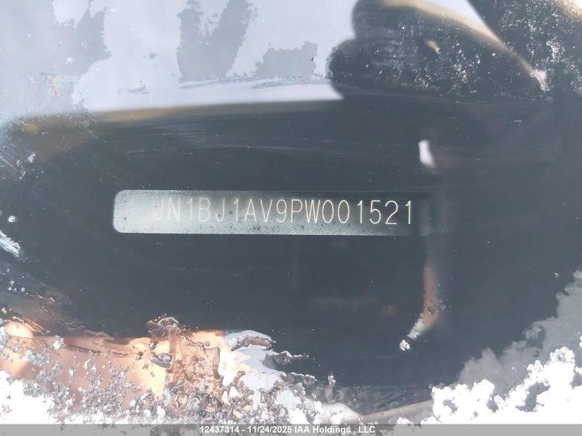 2023 Nissan Qashqai VIN: JN1BJ1AV9PW001521 Lot: 12437314
