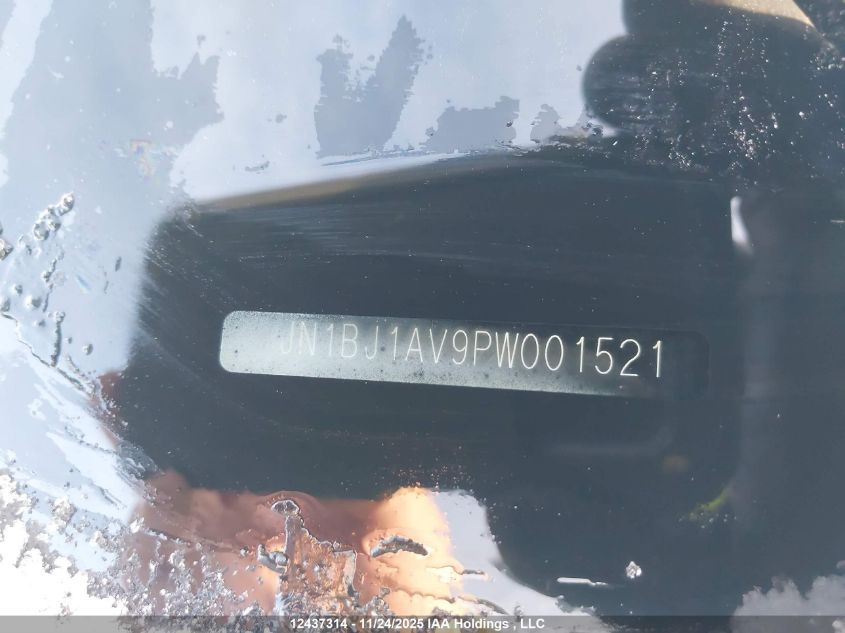 2023 Nissan Qashqai VIN: JN1BJ1AV9PW001521 Lot: 12437314