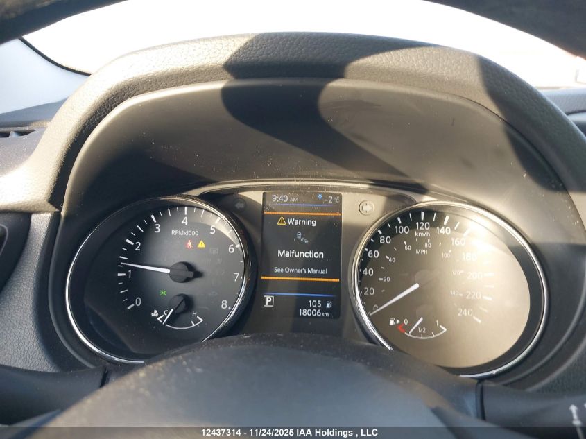 2023 Nissan Qashqai VIN: JN1BJ1AV9PW001521 Lot: 12437314