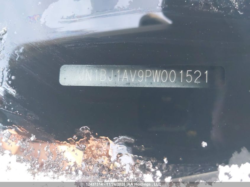 2023 Nissan Qashqai VIN: JN1BJ1AV9PW001521 Lot: 12437314