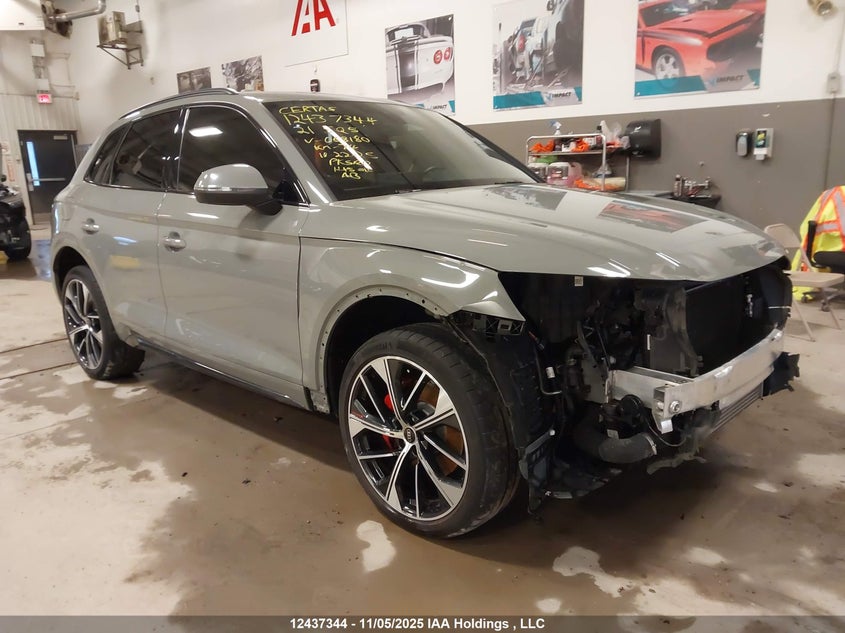 WA1C4AFY2M2068180 2021 Audi Sq5 3.0T Technik/55 Technik auction photo 1