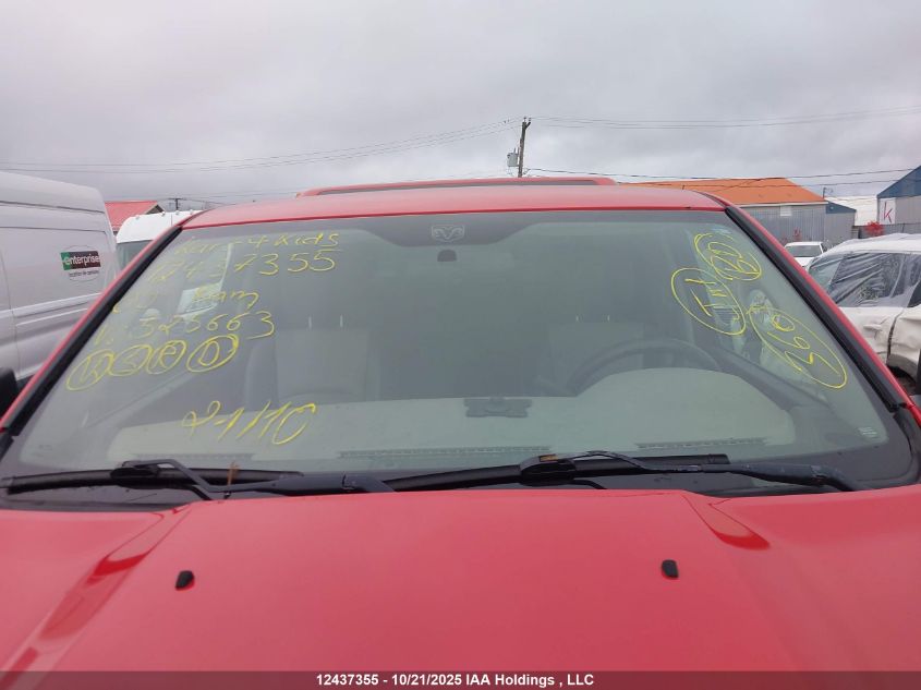 2009 Dodge Ram 1500 VIN: 1D3HB16K59J525663 Lot: 12437355