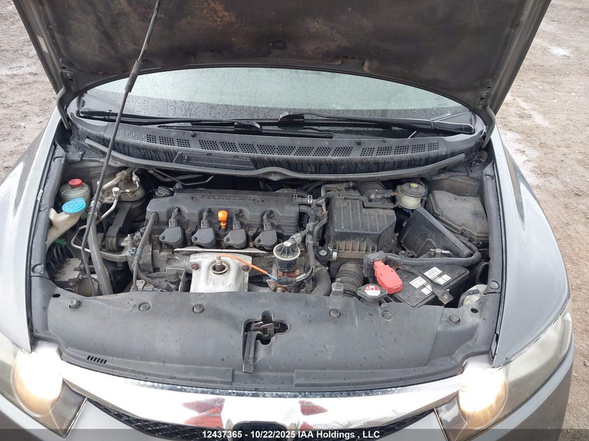 2009 Honda Civic Exl VIN: 2HGFA16019H106620 Lot: 12437365