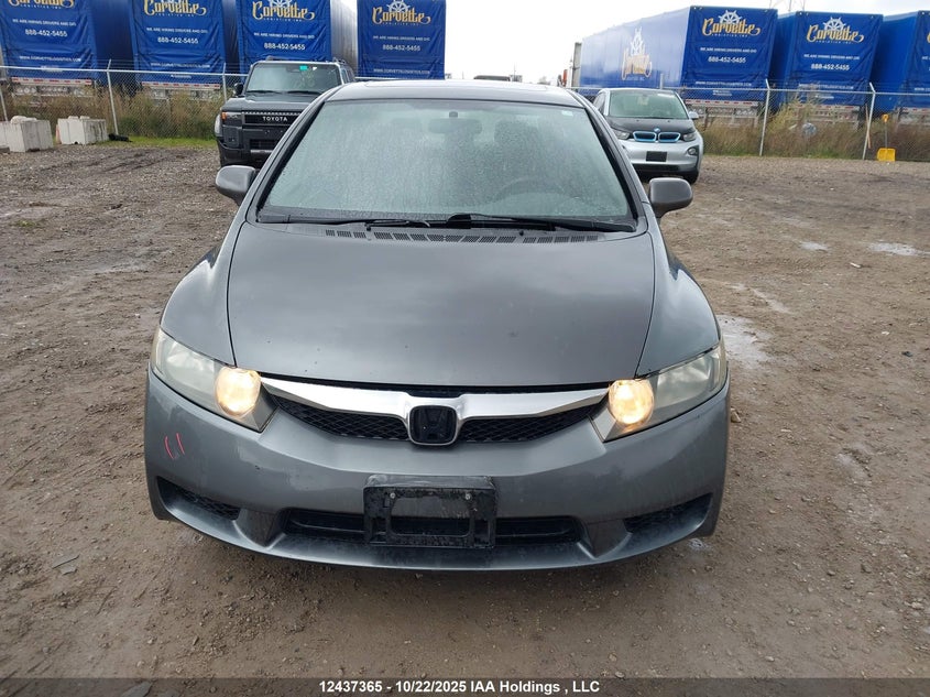 2009 Honda Civic Exl VIN: 2HGFA16019H106620 Lot: 12437365