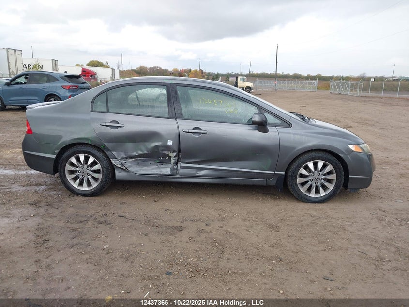 2009 Honda Civic Exl VIN: 2HGFA16019H106620 Lot: 12437365