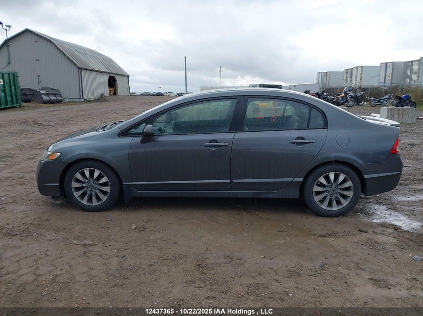 2009 Honda Civic Exl VIN: 2HGFA16019H106620 Lot: 12437365