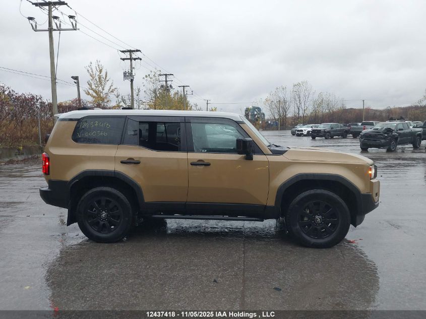 2024 Toyota Land Cruiser VIN: JTEABFAJXRK000366 Lot: 12437418