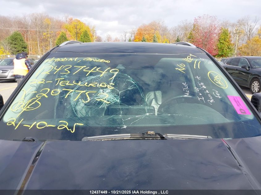 2022 Kia Telluride Sx VIN: 5XYP5DHC7NG207752 Lot: 12437449