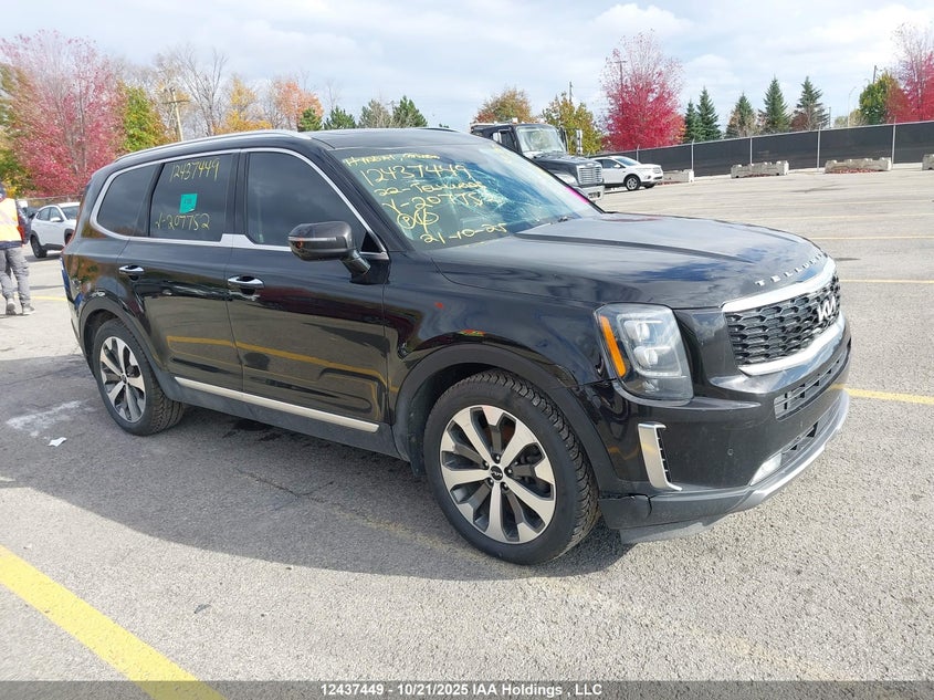 5XYP5DHC7NG207752 2022 KIA TELLURIDE photo no. 2