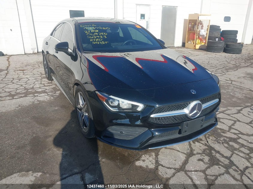 W1K5J4HB7MN163923 2021 Mercedes-Benz Cla 250 Coupe 4Matic auction photo 1