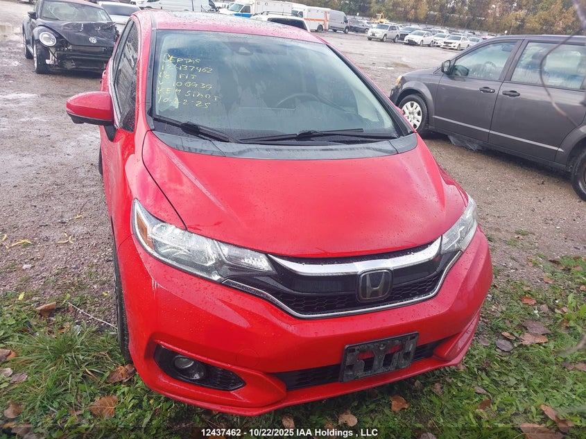 2018 Honda Fit Ex/Exl VIN: 3HGGK5H82JM100939 Lot: 12437462