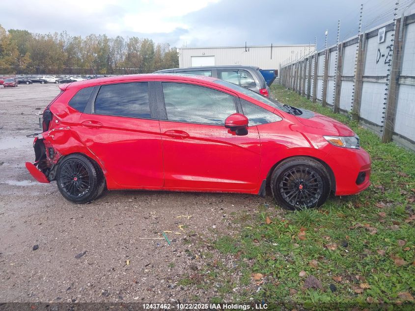 2018 Honda Fit Ex/Exl VIN: 3HGGK5H82JM100939 Lot: 12437462