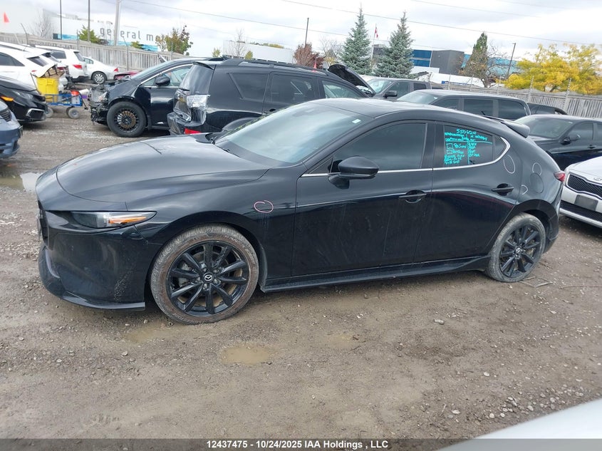 2022 Mazda Mazda3 Gt W/Turbo VIN: JM1BPBMY1N1514781 Lot: 12437475