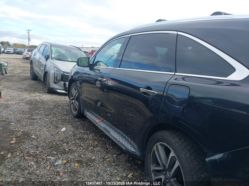 2017 Acura Mdx Technology VIN: 5FRYD4H67HB507738 Lot: 12437487