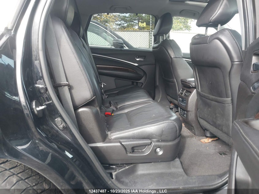 2017 Acura Mdx Technology VIN: 5FRYD4H67HB507738 Lot: 12437487