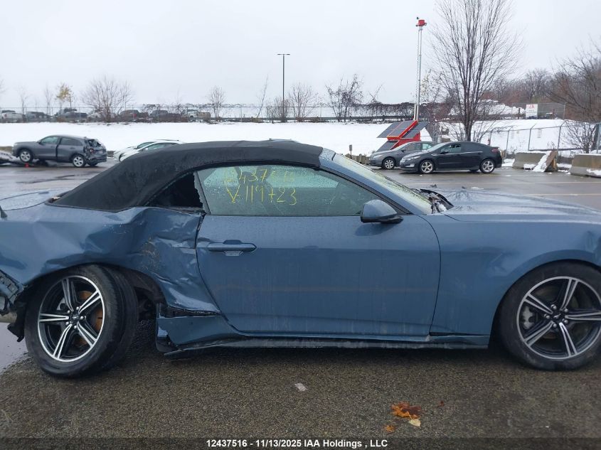 2025 Ford Mustang VIN: 1FAGP8UH2S5119723 Lot: 12437516