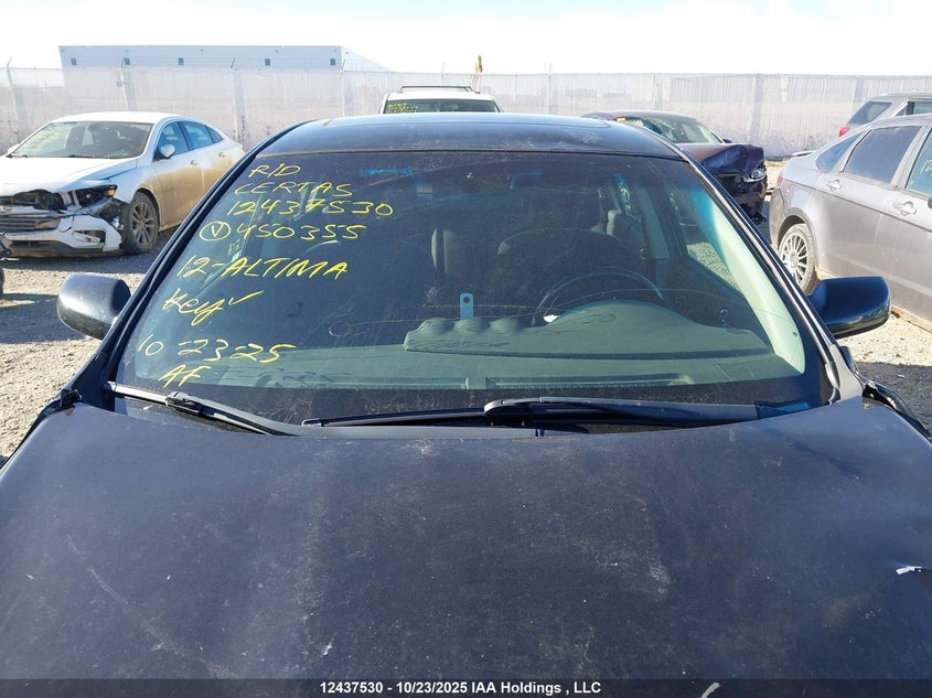 2012 Nissan Altima S VIN: 1N4AL2AP5CN450355 Lot: 12437530