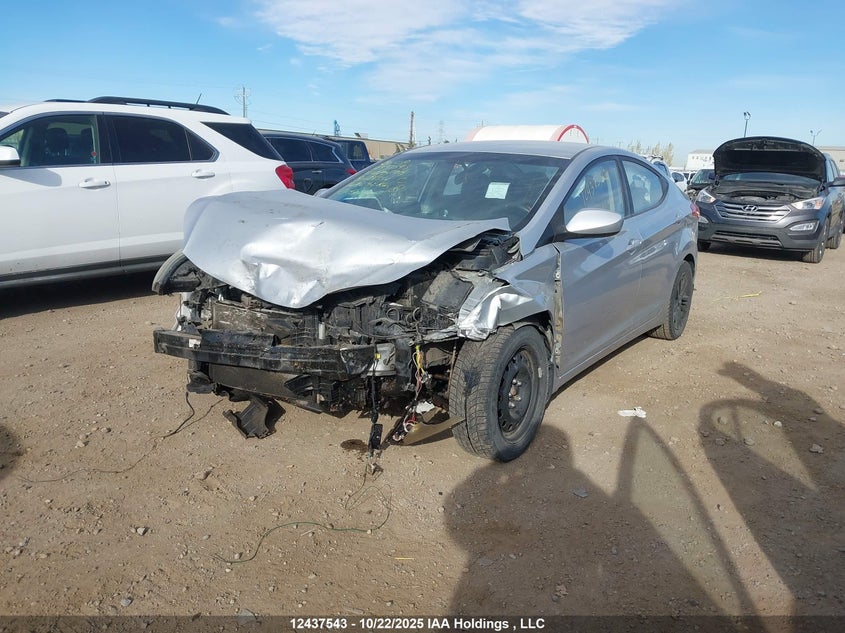 5NPDH4AE8BH038352 2011 HYUNDAI ELANTRA photo no. 2