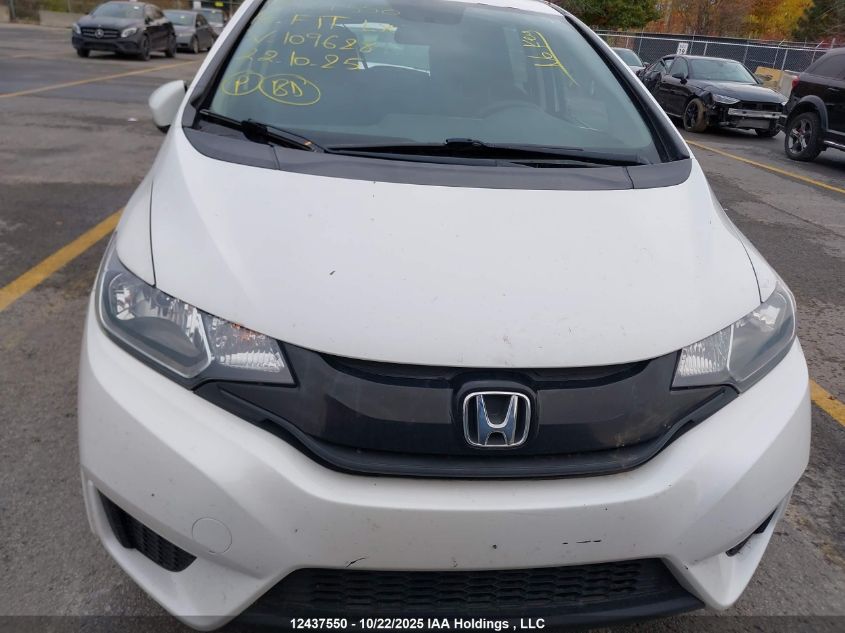 2016 Honda Fit Lx VIN: 3HGGK5H5XGM109628 Lot: 12437550