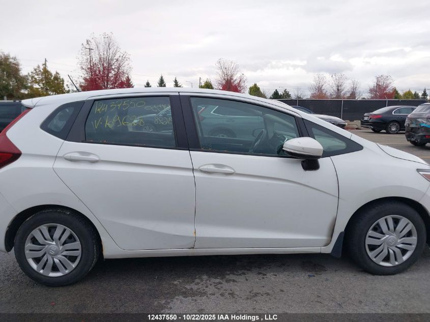 2016 Honda Fit Lx VIN: 3HGGK5H5XGM109628 Lot: 12437550