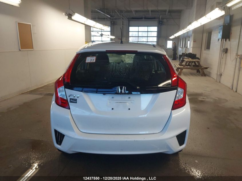 2016 Honda Fit Lx VIN: 3HGGK5H5XGM109628 Lot: 12437550