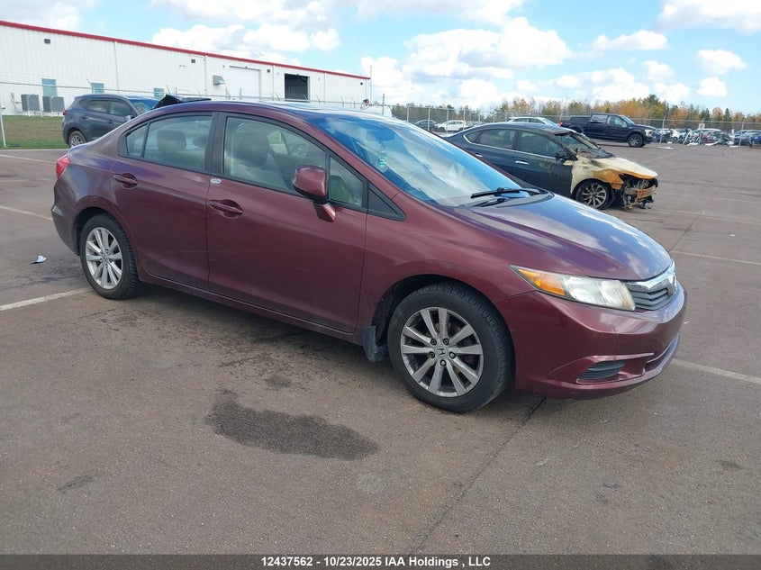 2HGFB2F56CH016417 2012 Honda Civic Ex auction photo 1