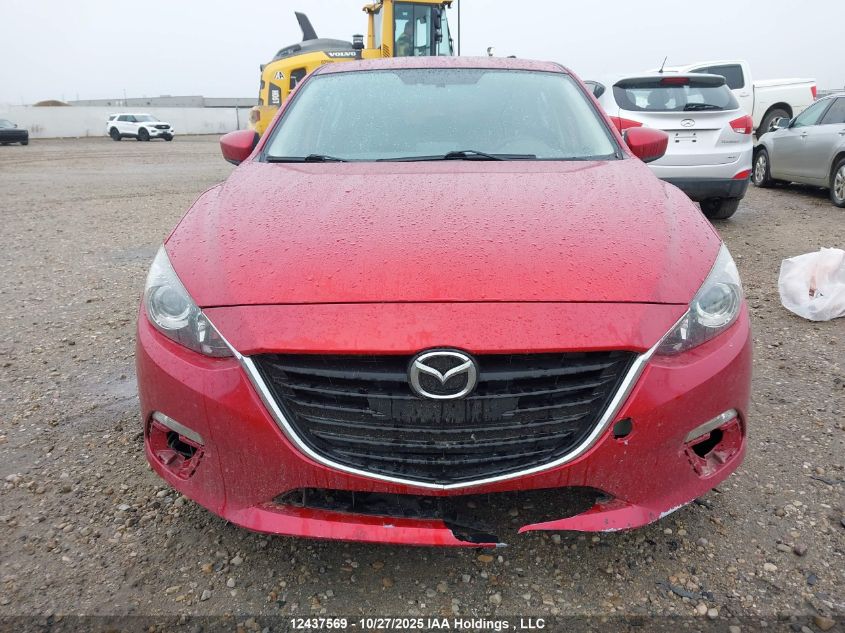 2014 Mazda 3 Touring VIN: JM1BM1L78E1125597 Lot: 12437569