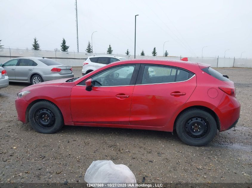 2014 Mazda 3 Touring VIN: JM1BM1L78E1125597 Lot: 12437569