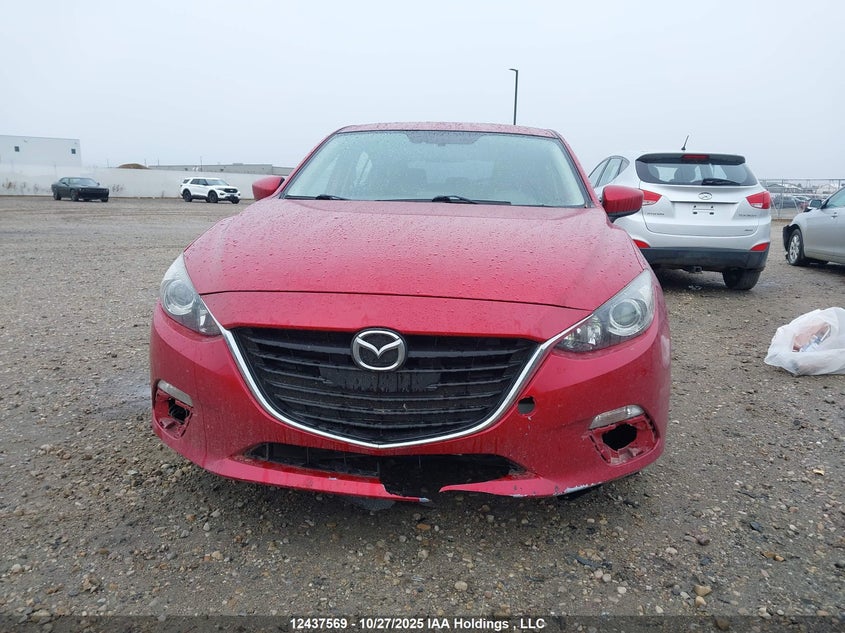 2014 Mazda 3 Touring VIN: JM1BM1L78E1125597 Lot: 12437569