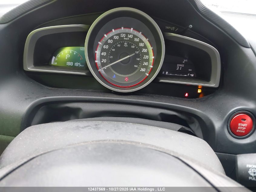 2014 Mazda 3 Touring VIN: JM1BM1L78E1125597 Lot: 12437569