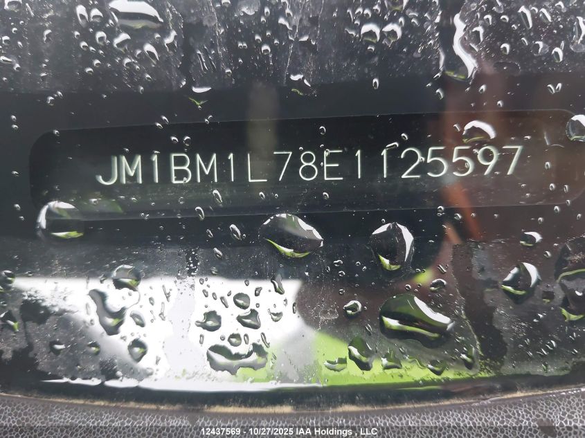 2014 Mazda 3 Touring VIN: JM1BM1L78E1125597 Lot: 12437569