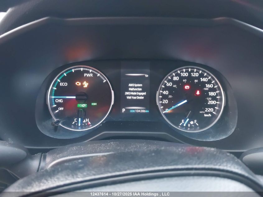 2020 Toyota Rav4 Hybrid Le VIN: 2T3BWRFV1LW098387 Lot: 12437614