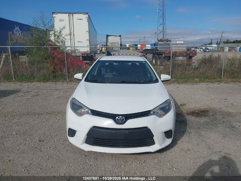 2014 Toyota Corolla Le Eco/Le Eco Upgrade VIN: 2T1BPRHE6EC005581 Lot: 12437651
