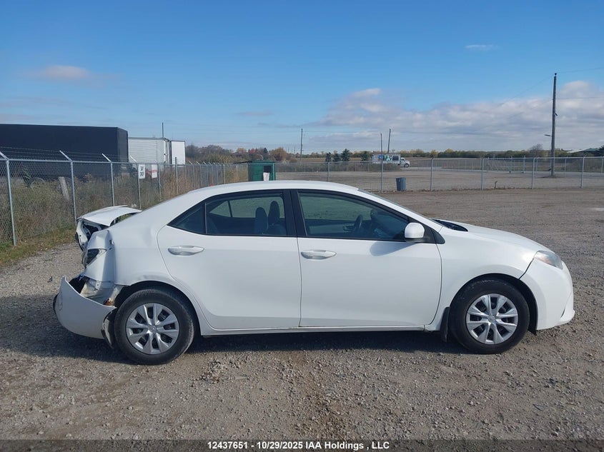 2014 Toyota Corolla Le Eco/Le Eco Upgrade VIN: 2T1BPRHE6EC005581 Lot: 12437651