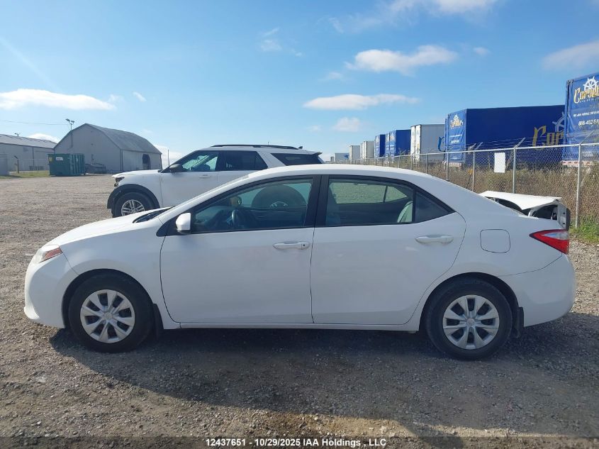 2014 Toyota Corolla Le Eco/Le Eco Upgrade VIN: 2T1BPRHE6EC005581 Lot: 12437651